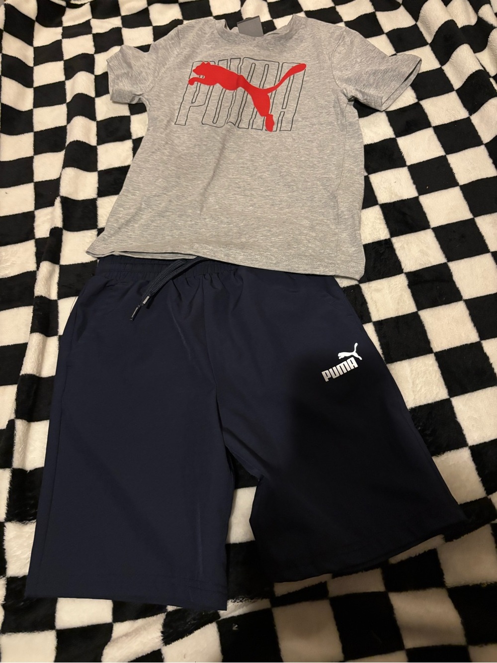 Boys size 7 puma summer outfit